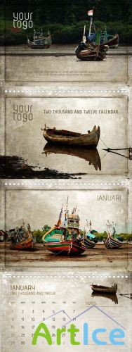 Creative Calendar 2012 - Boat