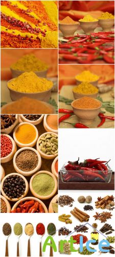 Spice Cliparts - seasoning, spices, pepper