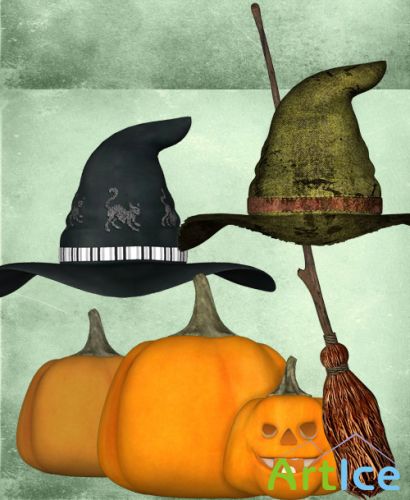 Halloween psd pack