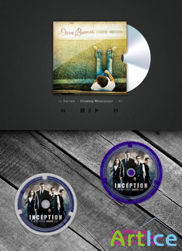 CD-Album Psd and dvd new plastic