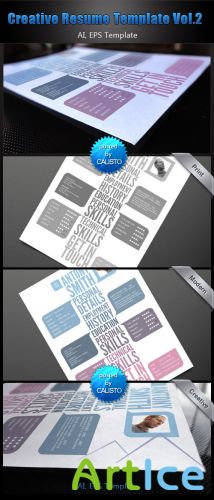 Creative Resume Template Vol 1