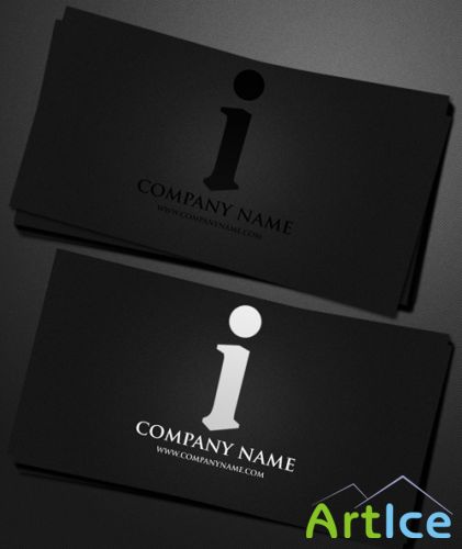 Stylish Dark Busines Cards