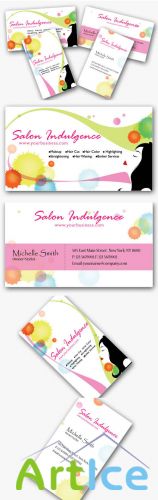 Beauty Salon Business Cards