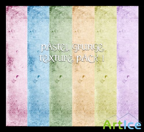 Pastel Grunge Texture Pack 1