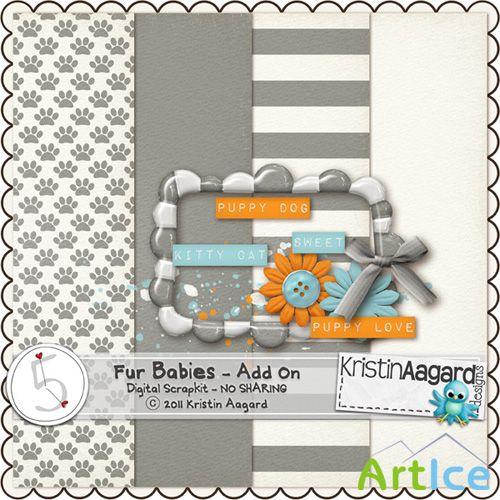 Scrap-set (Addon) - Fur Babies