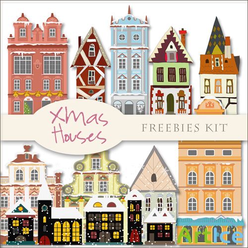 Scrap-kit - X-mas Houses