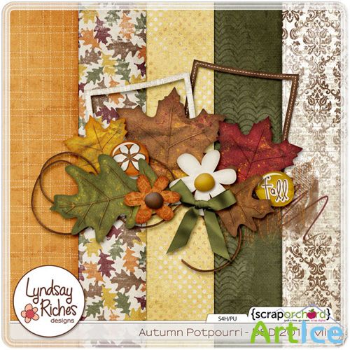 Scrap-set - Autumn Potpourri