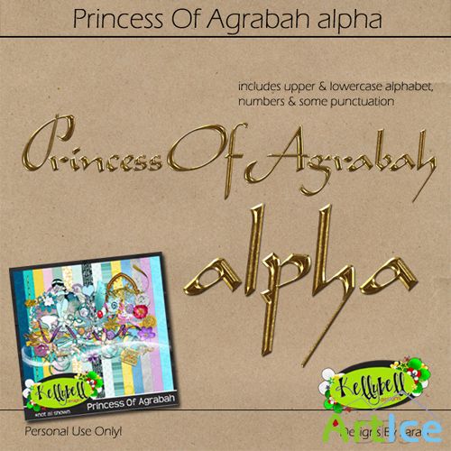 Scrap-kit - Princess Of Agrabah Alpha