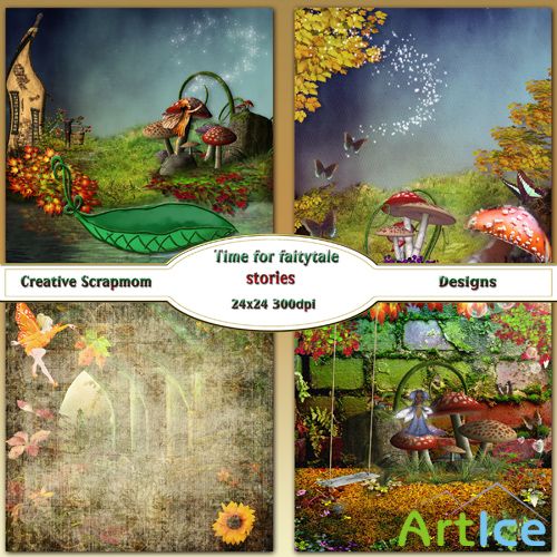 Time For Fairytale Stories Backgrounds