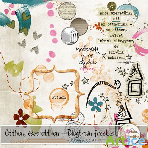 Scrap-set - Otthon, Edes Otthon #2