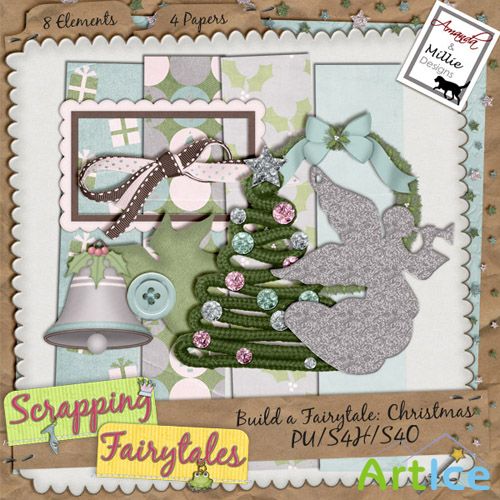 Scrap-set - Build a Fairytale: Christmas