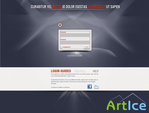 Login Box Template