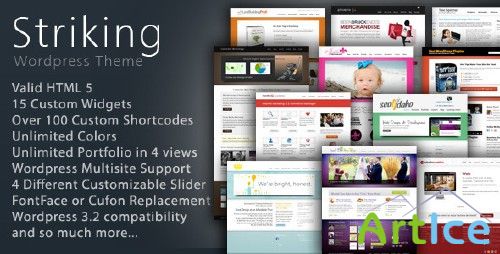 ThemeForest - Striking v.5 -  Premium Corporate & Portfolio WP Theme