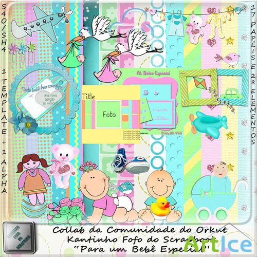 Scrap-set - Para um BB Especial