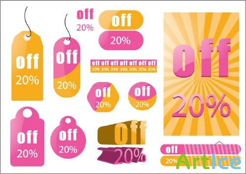 Sale Tag Vectors