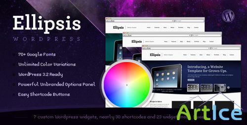 Themeforest Ellipsis - Business and Portfolio Wordpress Theme - Rip