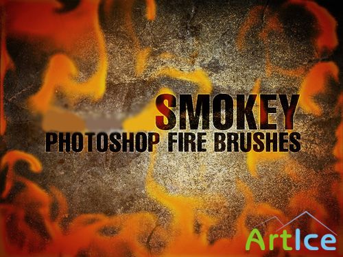 SMOKEY Photoshop Fire Brushes