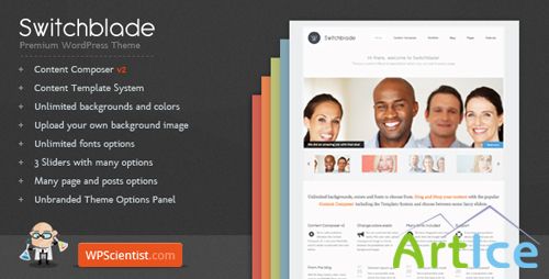 Themeforest Switchblade - Powerful WordPress Theme