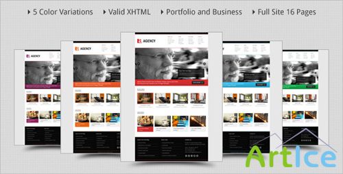 ThemeForest - Agency - Portfolio and Business HTML Template - Rip