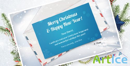 ActiveDen - Animated Xmas Postcard - RIP