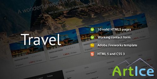 ThemeForest - Travel - Premium HTML Template  - RIP