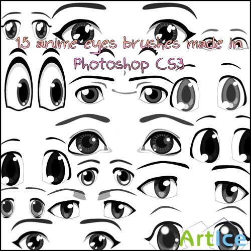 Anime Eyes Brushes