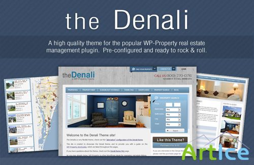 WP-Property The Denali theme v2.1