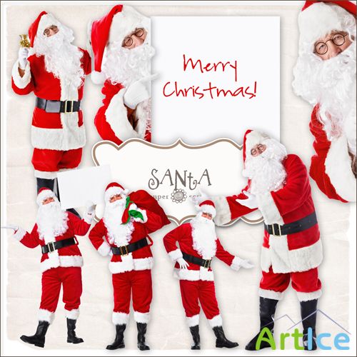 Scrap-kit - Santa