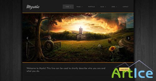 ThemeForest - Mystic - Premium Portfolio Template - Rip