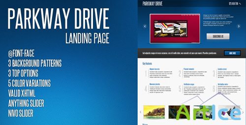 ThemeForest - Parkway Drive - Landing Page - Rip