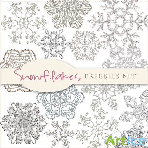 Scrap-kit - Snowflakes