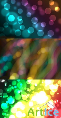 Bokeh effect Lights PSD