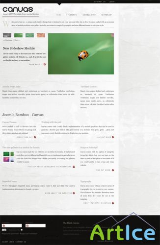 BambooTheme - Canvas (Joomla 1.5)