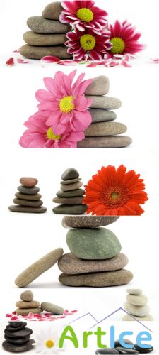 Photo Cliparts - Spa stones