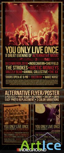 GraphicRiver - Alternative Flyer/Poster Vol. 1