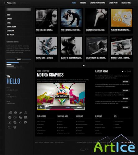 GraviK - Pixellove v2.3 Update (For Joomla 1.7)