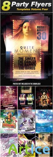 GraphicRiver - Sevenstyles Poster & Flyer Templates Bundle (Pack 4)