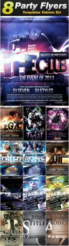 GraphicRiver - Sevenstyles Poster & Flyer Templates Bundle (Pack 6)