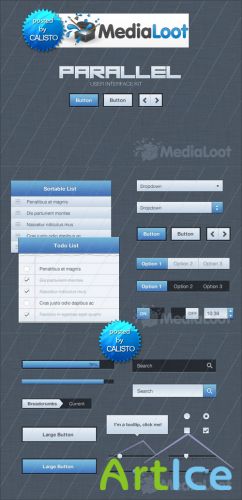 Parallel UI Kit - MediaLoot