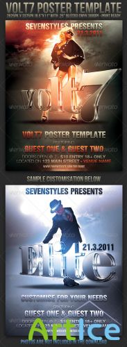 GraphicRiver - Volt7 Poster Flyer Template