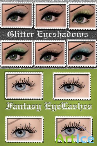 Glitter and Fantasy Eyeshadows