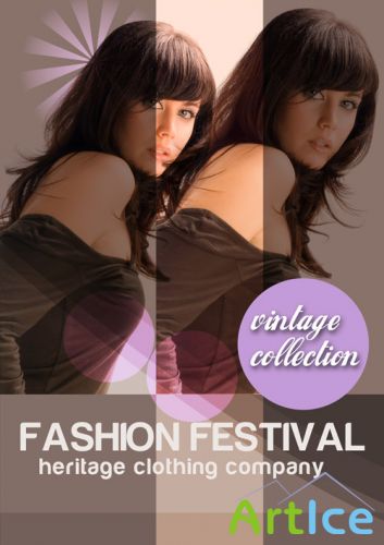 Fashion Brochure PSD Template 2011