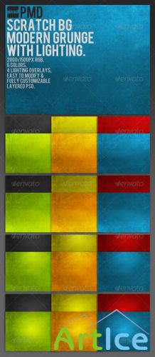 GraphicRiver - ScratchBG - Modern Grunge Backgrounds