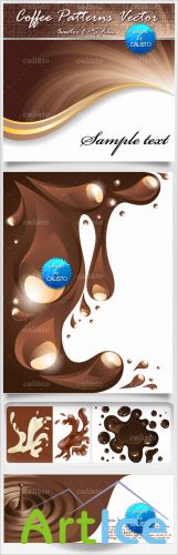 Coffee Patterns Vector