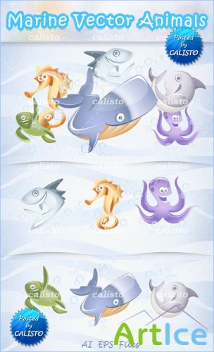 Marine Vector Animals