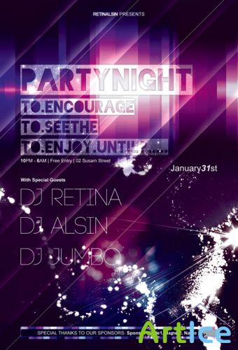 Party Flyer Template