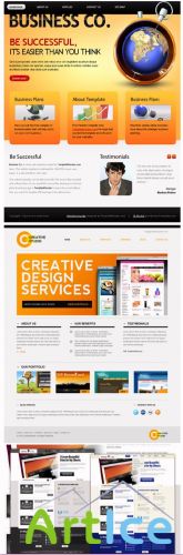 Business Corporation PSD Template