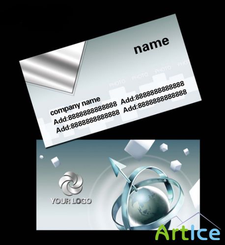 Personalized business card color business card design templates