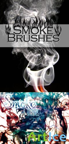 Smoke Brushes Set for Photoshop