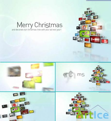 Videohive - Corporate Christmas Tree - Project for After Effects